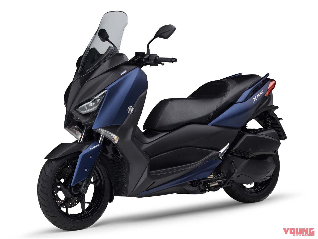 YAMAHA「XMAX ABS」マットブルー|ヤマハ「XMAX」に2020年ニューカラー追加、カラーバリエーションを5色に拡大