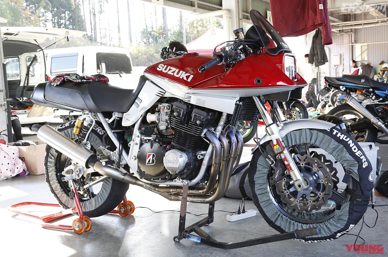 アストライド|スズキ カタナ1100|ビギナーからベテランまで誰もが楽しめるサーキット走行会「アストライド」