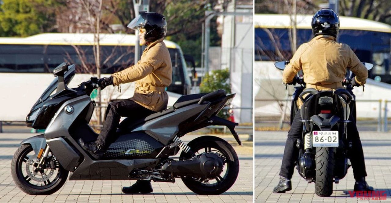 BMW Cエボリューション|BMW電動バイク「Cエボリューション」試乗レポート【0-50km/h加速2.8秒】