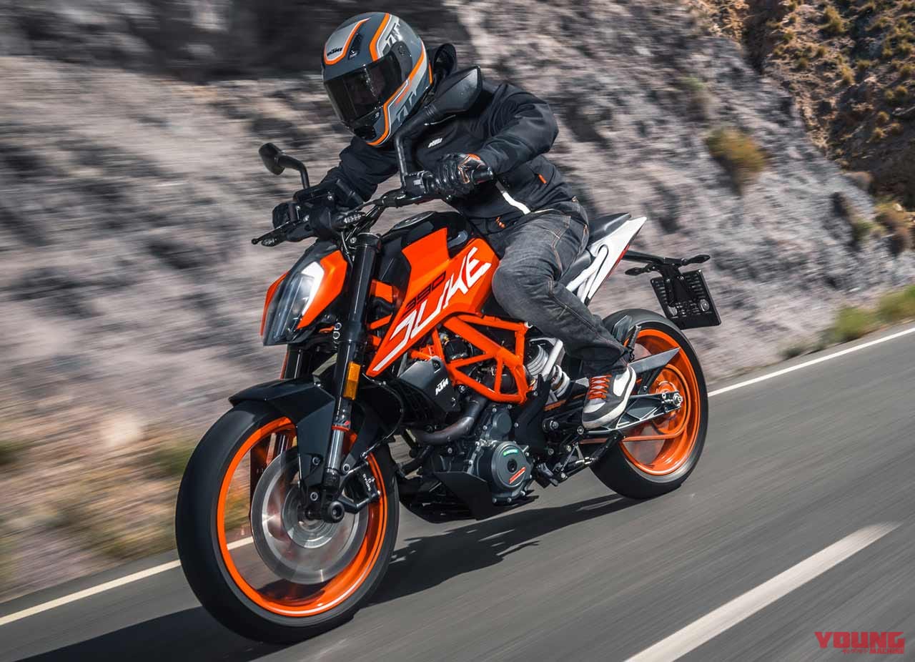 KTM 390/250/125デューク|’19 外国車バイク人気ランキング【マシン・オブ・ザ・イヤー投票】