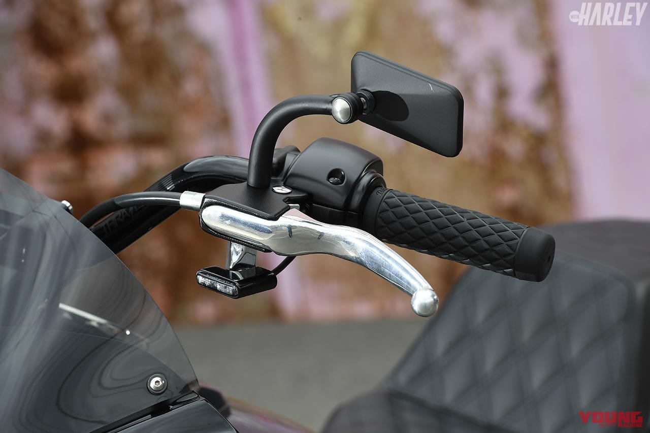 RTB Motorcycle ファットボブ114カスタム グリップまわり|ハーレーカスタム・ソフテイル最新クラブスタイル【RTBモーターサイクル×2】