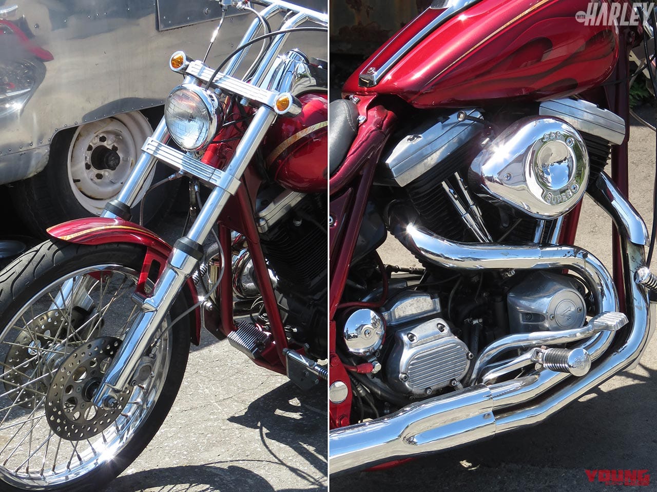 S&Fモーターサイクル 1989 エボリューションFXRS|S&Fモーターサイクルカスタム・エボリューションFXRS 【ハーレートレンドNEWS】