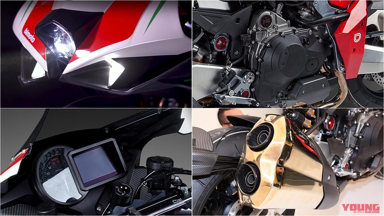 Bimota TESI H2|スーパーチャージド ビモータ テージ H2開発好調【市販バージョンまで最終段階】