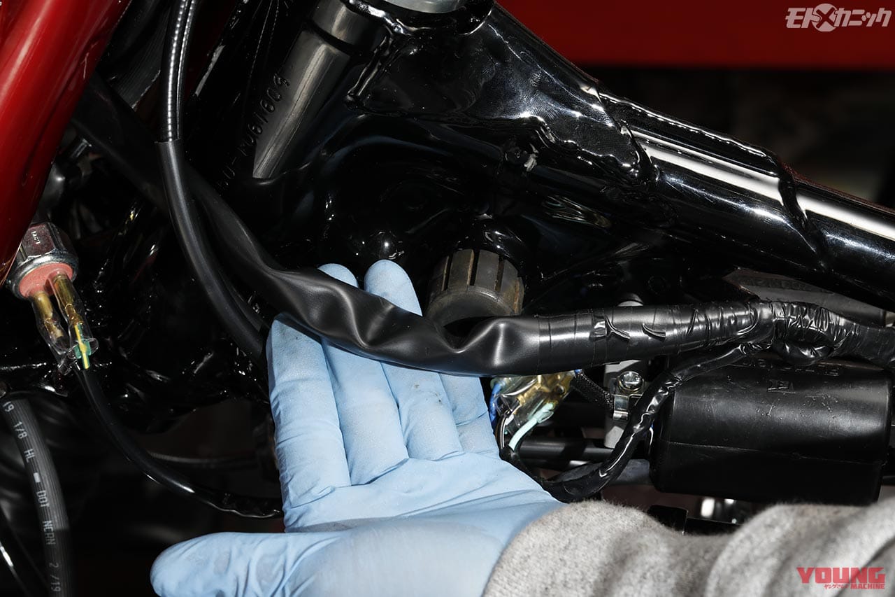 CB750K ワイヤーハーネス|電気系部品の経年劣化を制してCB750Kライフを楽しく【闇矢屋クオリティを体感】