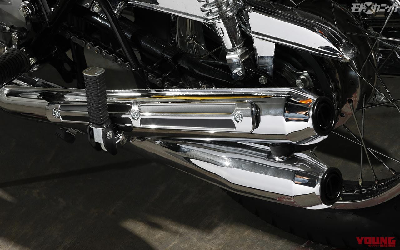 ホンダ CB400フォア 闇矢屋カスタム|ホンダ CB400フォアに憧れの4本出しマフラーを装着【闇矢屋オリジナルパーツ】