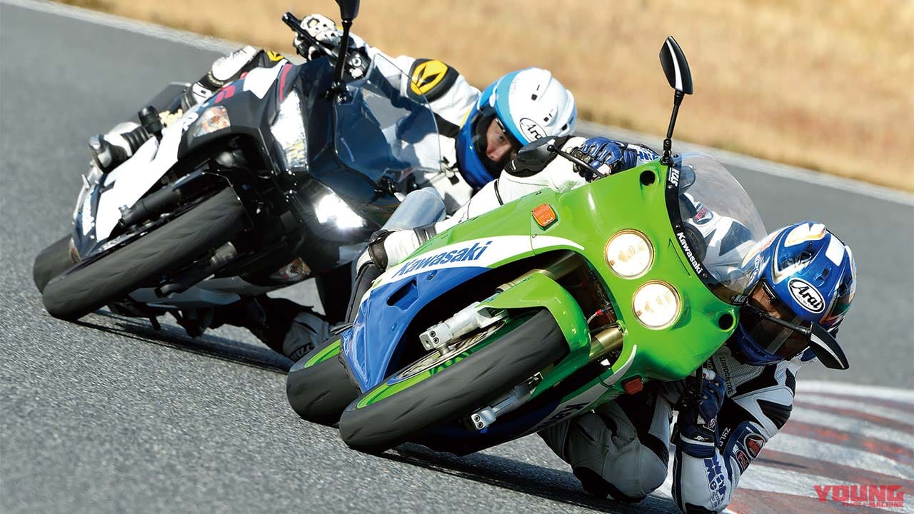 |250cc4気筒の実力再検証:ZXR250 vs Ninja400比較サーキットテスト