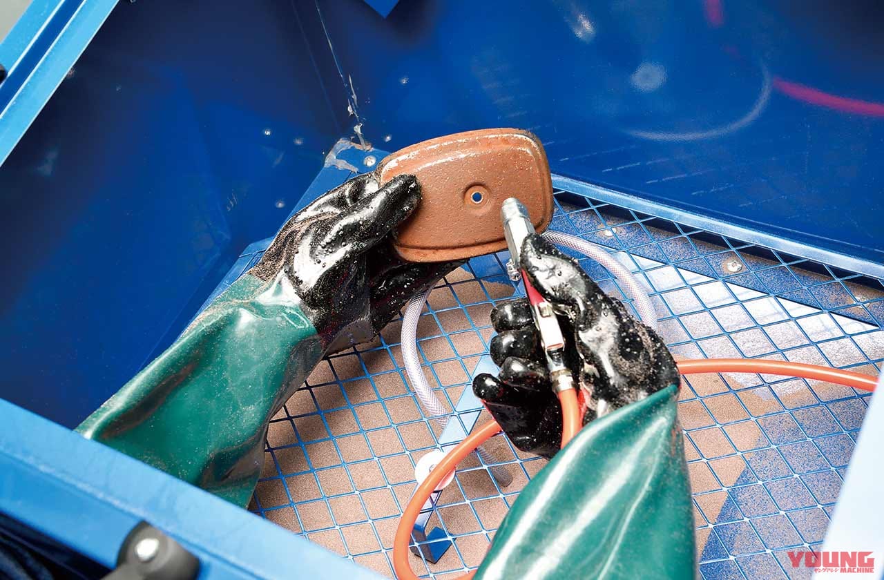 アネスト岩田 サウンドブラスタCHB-600|サビ取りから下地処理までこなすサンドブラスタCHB-600試用インプレッション