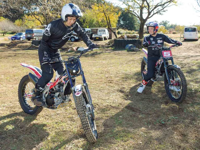 世界GP王者・原田哲也がトライアルに挑戦|世界GP王者・原田哲也がトライアルに挑戦【本多元治プライベートレッスン受講】