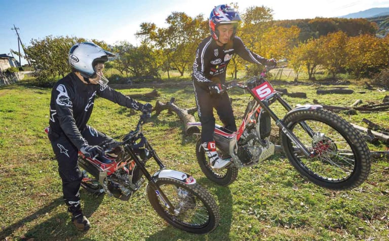 世界GP王者・原田哲也がトライアルに挑戦|世界GP王者・原田哲也がトライアルに挑戦〈後編〉【本多元治プライベートレッスン受講】