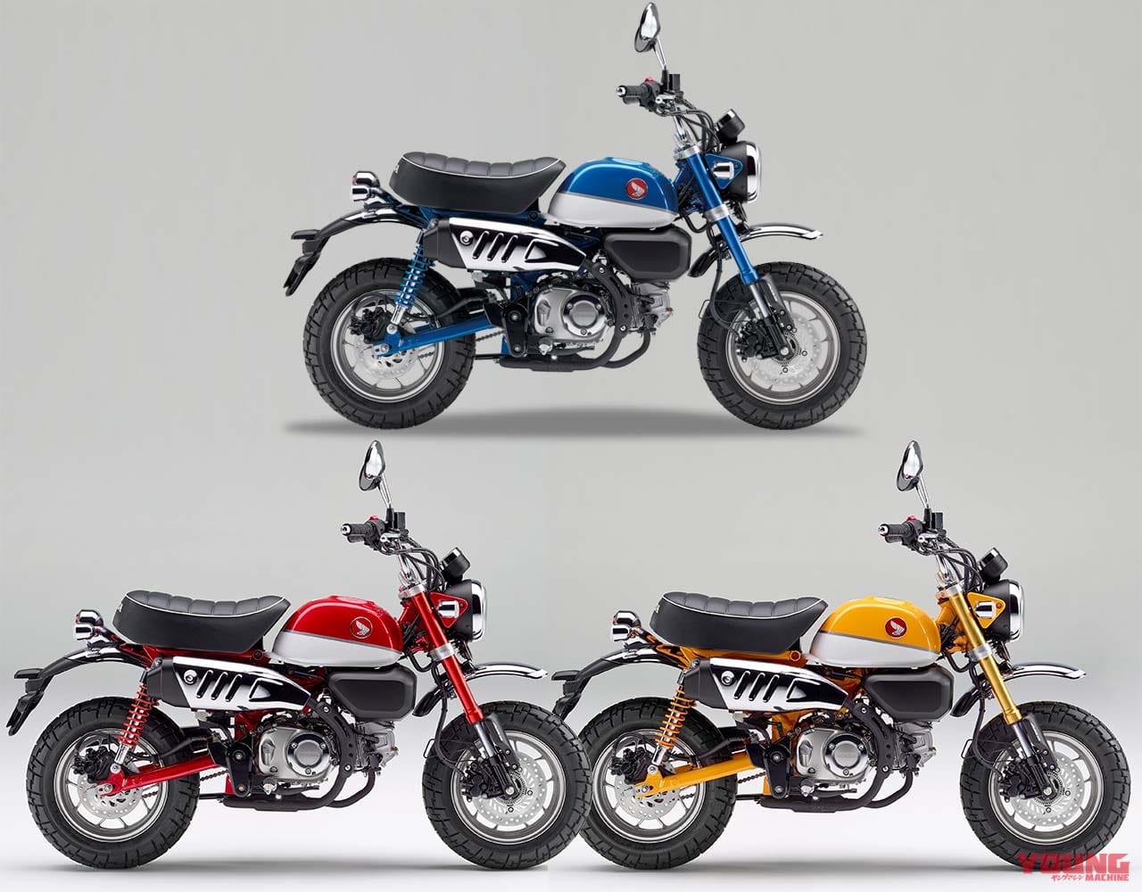 ホンダ モンキー125|’20 ホンダモンキー125/ABSの新色はブラック【赤・黄・青も継続販売】