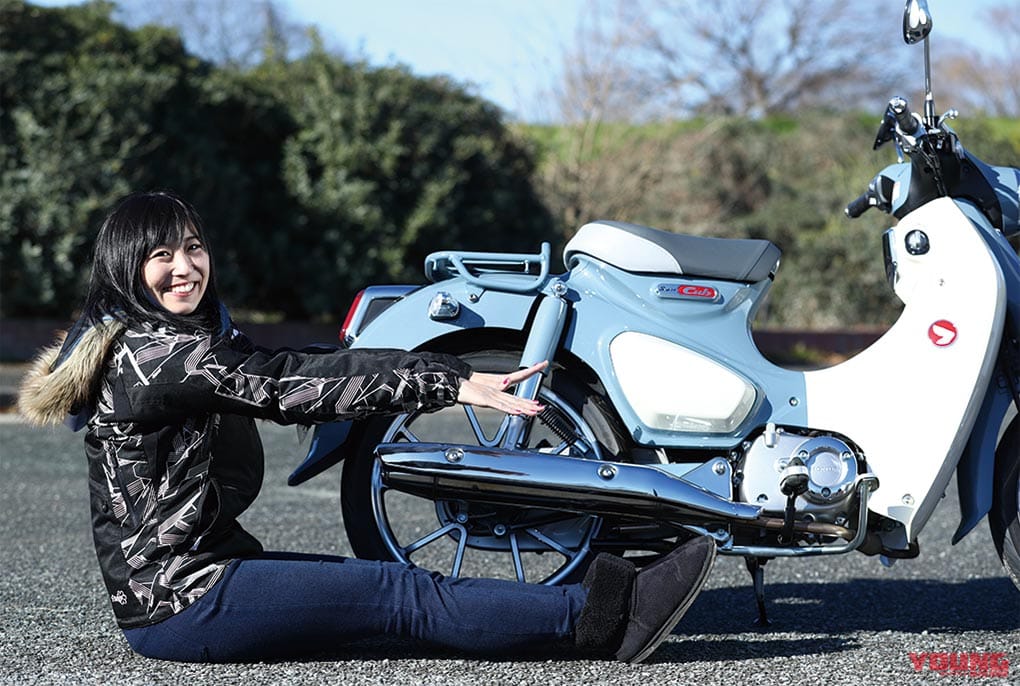 '19ホンダスーパーカブC125 岡崎静夏インプレッション