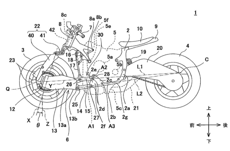 カワサキの公開特許図