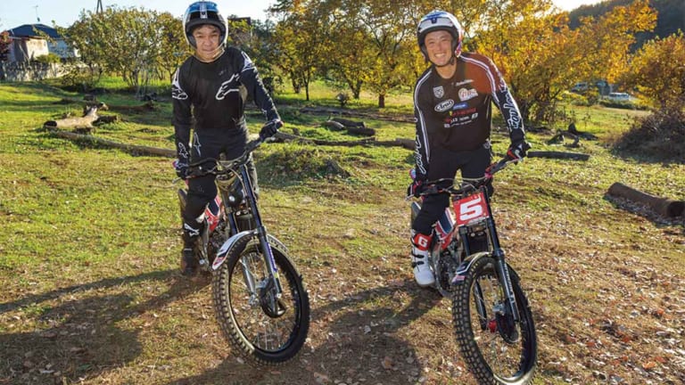 世界GP王者・原田哲也がトライアルに挑戦|世界GP王者・原田哲也がトライアルに挑戦【本多元治プライベートレッスン受講】