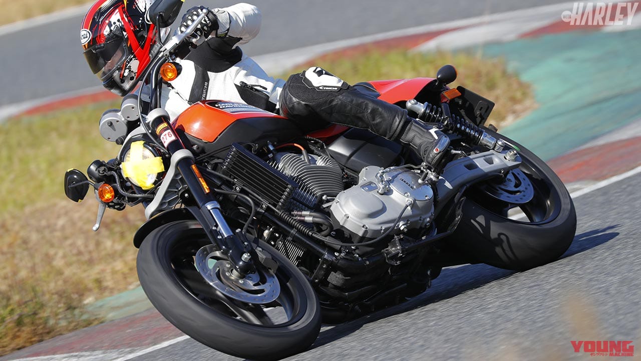 |ハーレーXR1200にメッツラー レーステックRRを履いてサーキット走行してみた