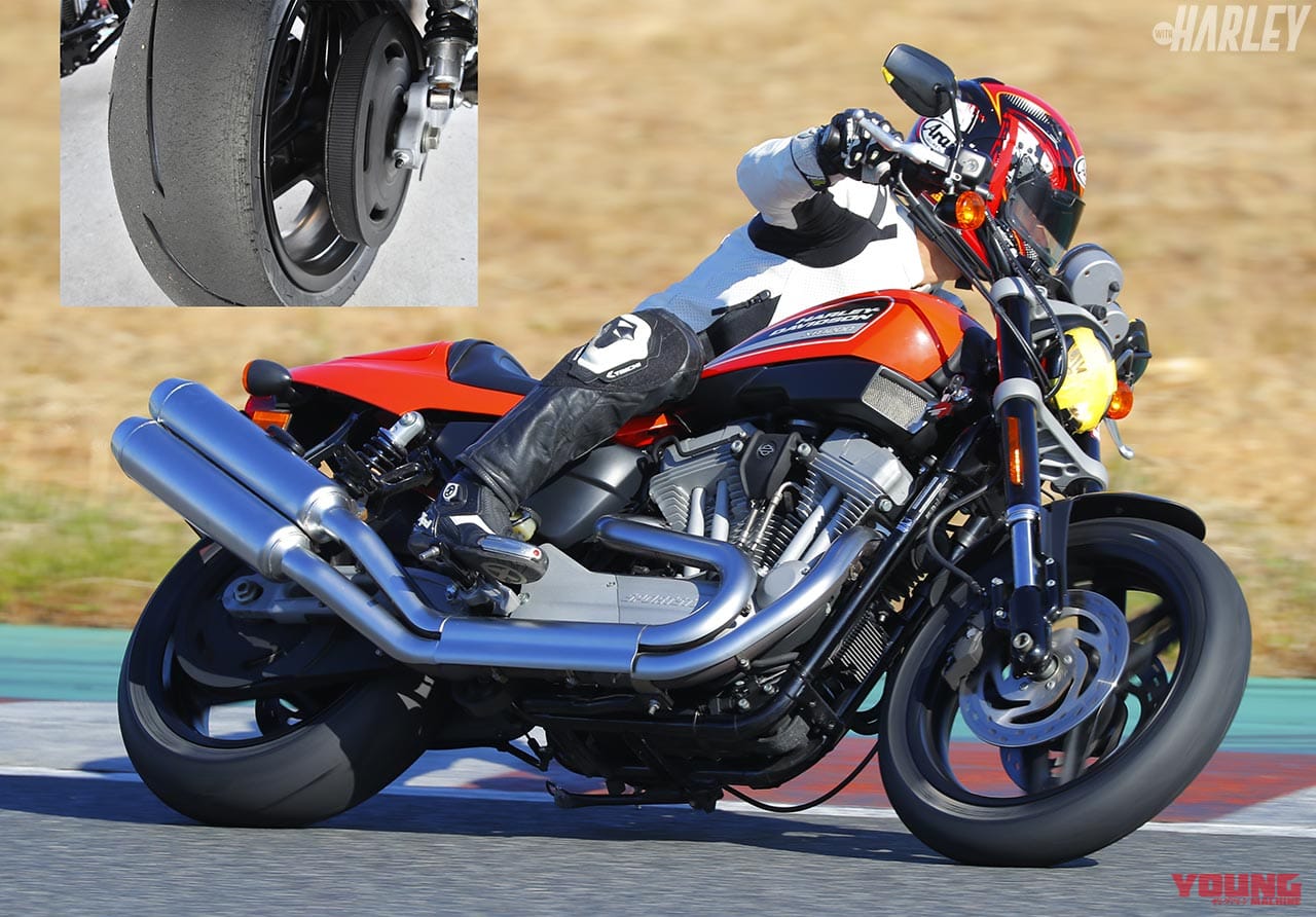 METZELER RACETEC RRを装着したXR1200|ハーレーXR1200にメッツラー レーステックRRを履いてサーキット走行してみた