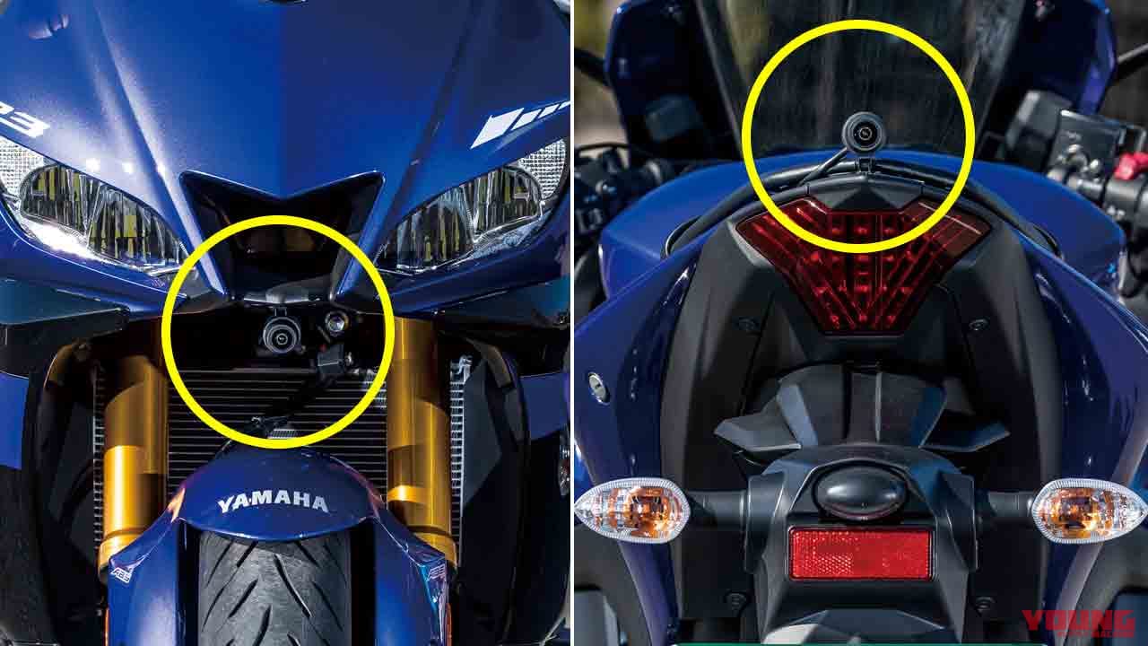 フルhd画質で記録できる前後2眼ドラレコ キジマ ドライブレコーダー1080j Webヤングマシン 新車バイクニュース