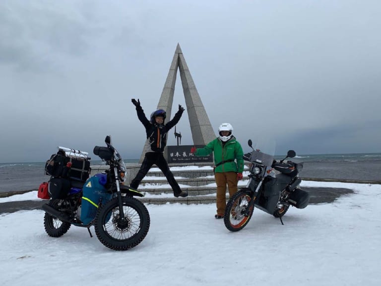 過酷な年越し宗谷岬体験記|日本最北端へ! アラフィフ親父の極寒バイク旅 第2回「今年一番の暴風雪予報に計画変更の連続」
