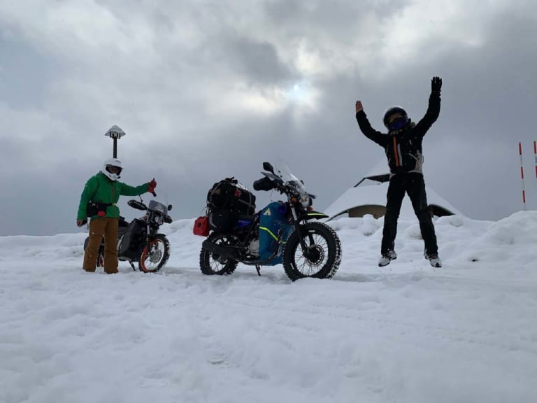 過酷な年越し宗谷岬体験記|日本最北端へ! アラフィフ親父の極寒バイク旅 第2回「今年一番の暴風雪予報に計画変更の連続」