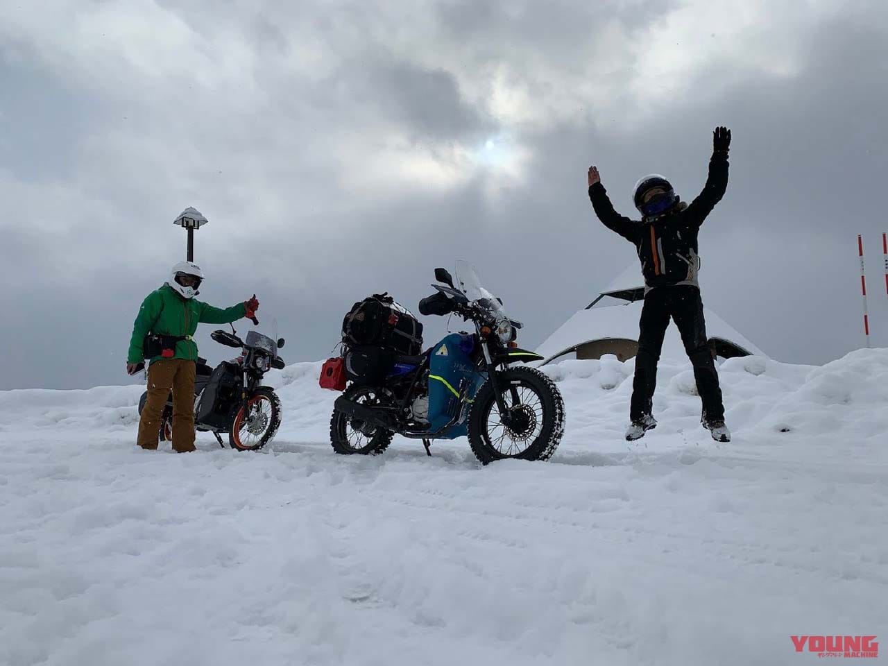 過酷な年越し宗谷岬体験記|日本最北端へ! アラフィフ親父の極寒バイク旅 第2回「今年一番の暴風雪予報に計画変更の連続」