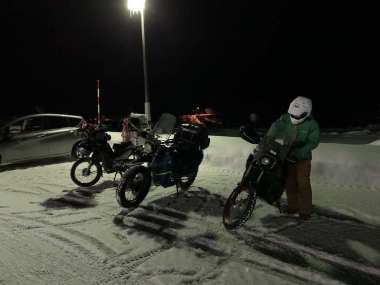 過酷な年越し宗谷岬体験記|日本最北端へ! アラフィフ親父の極寒バイク旅 第2回「今年一番の暴風雪予報に計画変更の連続」