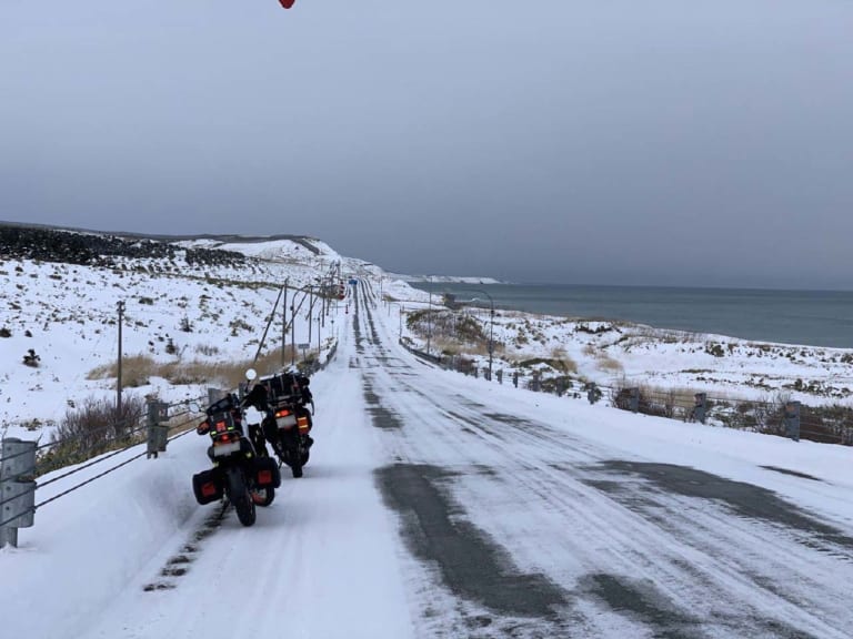 過酷な年越し宗谷岬体験記|日本最北端へ! アラフィフ親父の極寒バイク旅 第2回「今年一番の暴風雪予報に計画変更の連続」