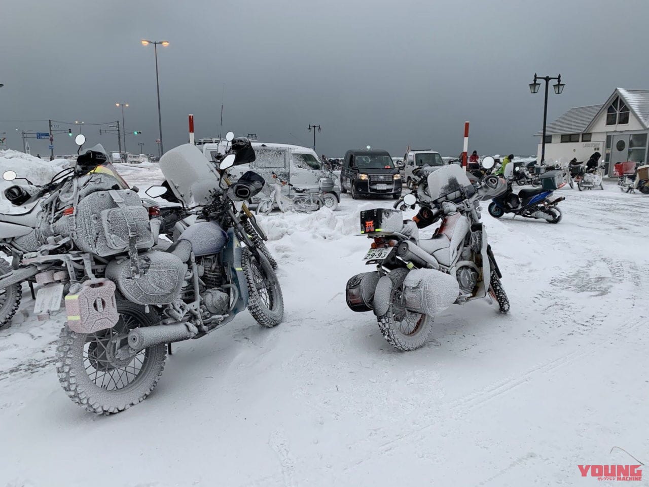 過酷な年越し宗谷岬体験記|日本最北端へ! アラフィフ親父の極寒バイク旅 第3回「人生でもっとも長く過酷な一日」