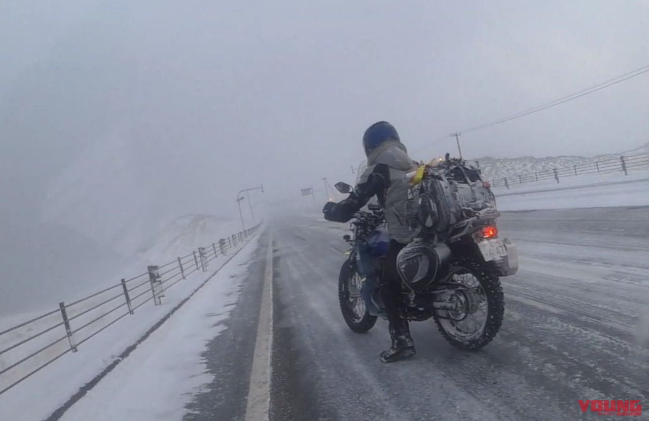過酷な年越し宗谷岬体験記|日本最北端へ! アラフィフ親父の極寒バイク旅 第3回「人生でもっとも長く過酷な一日」