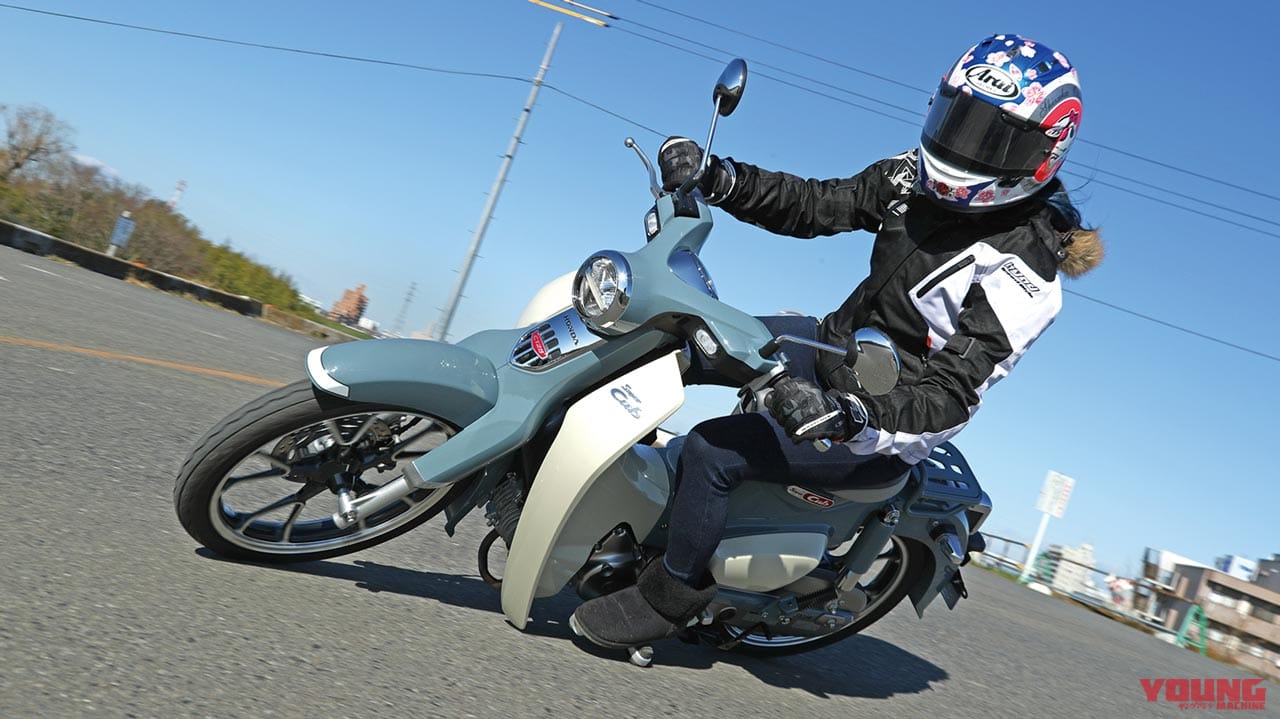 '19ホンダスーパーカブC125 岡崎静夏インプレッション|’19スーパーカブC125試乗インプレッション後編 by レーシングライダー・岡崎静夏