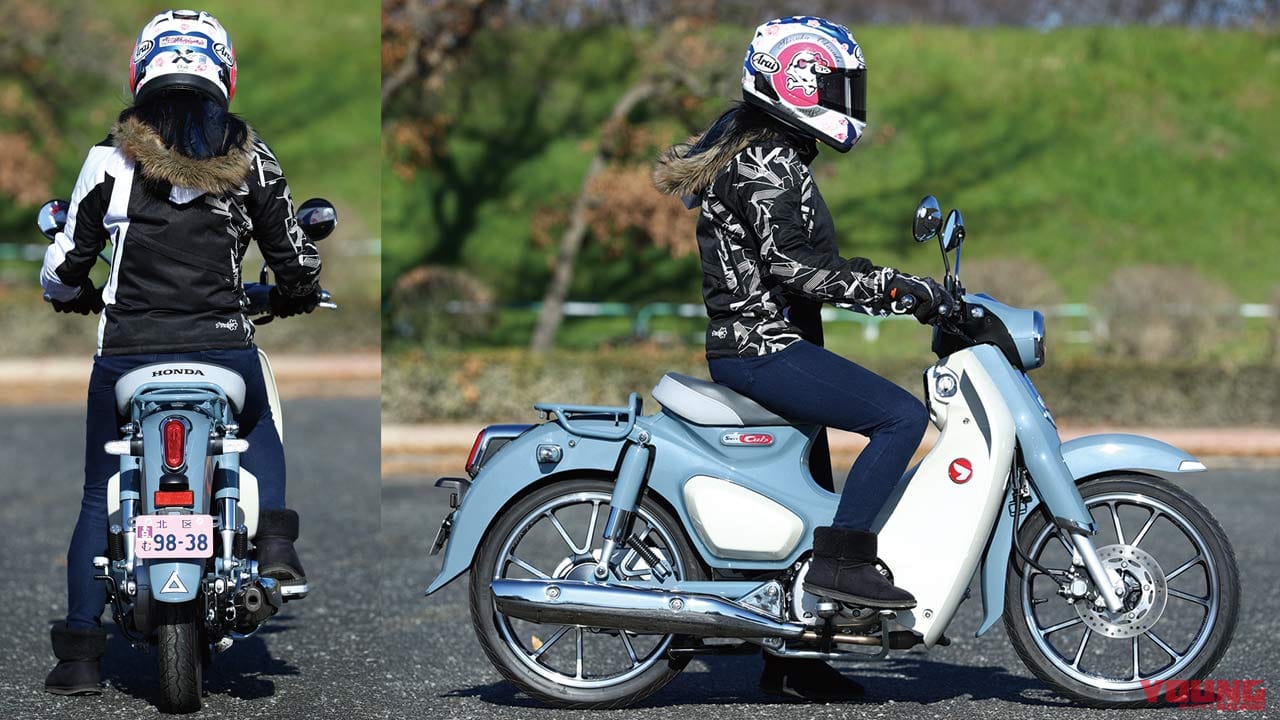 '19ホンダスーパーカブC125 岡崎静夏インプレッション|’19ホンダスーパーカブC125試乗インプレッション by レーシングライダー・岡崎静夏