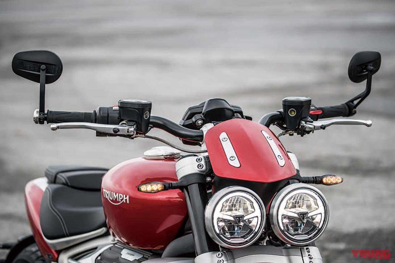 トライアンフ ロケット3R|トライアンフ ロケット3R 試乗インプレ〈後編〉【量産車の世界最大排気量2458cc】