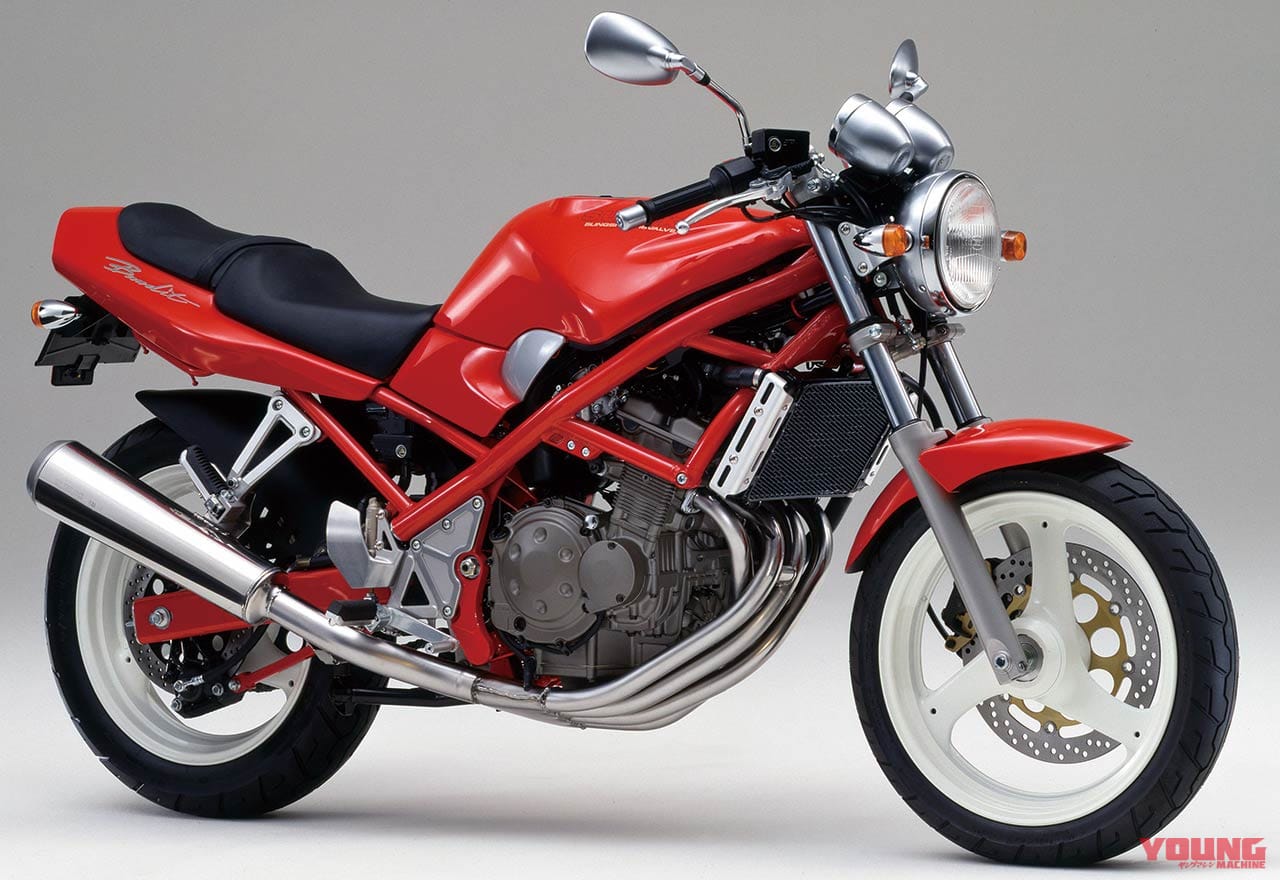 スズキ バンディット250|250cc直4ヒストリープレイバック・スズキ後編【世界初の量産モデルはスズキから】