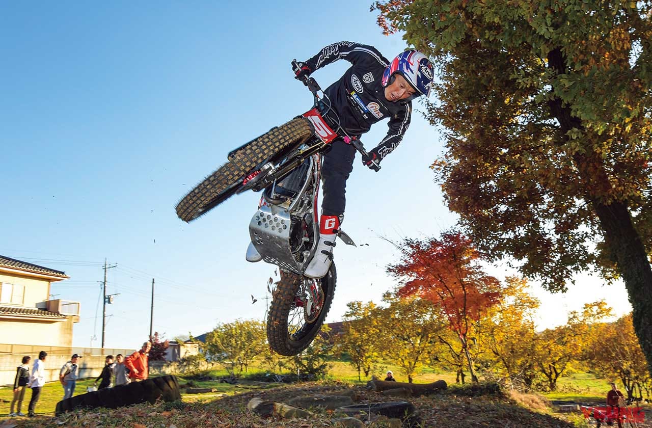 世界GP王者・原田哲也がトライアルに挑戦|世界GP王者・原田哲也がトライアルに挑戦〈後編〉【本多元治プライベートレッスン受講】