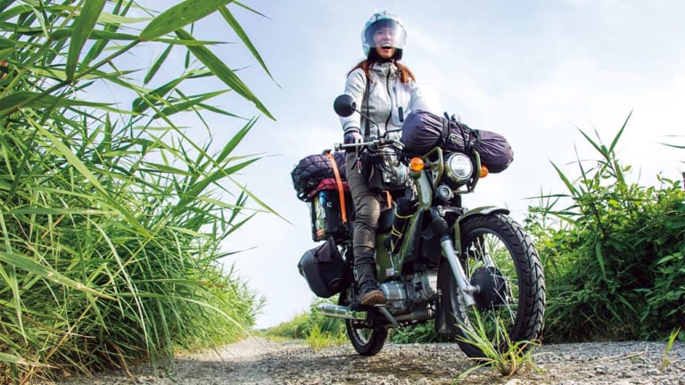 下川原リサ『カブで、ちょっと日本一周に行ってきます!』待望の書籍化|夢だったから行く! 下川原リサ『カブで、ちょっと日本一周に行ってきます!』待望の書籍化