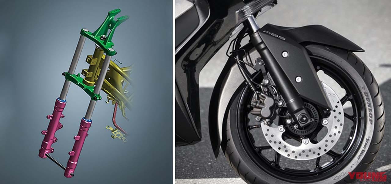 |ヘッドライト光量アップ! ヤマハ「XMAX」がマイナーチェンジで7/28発売、エンジンは新規制適合