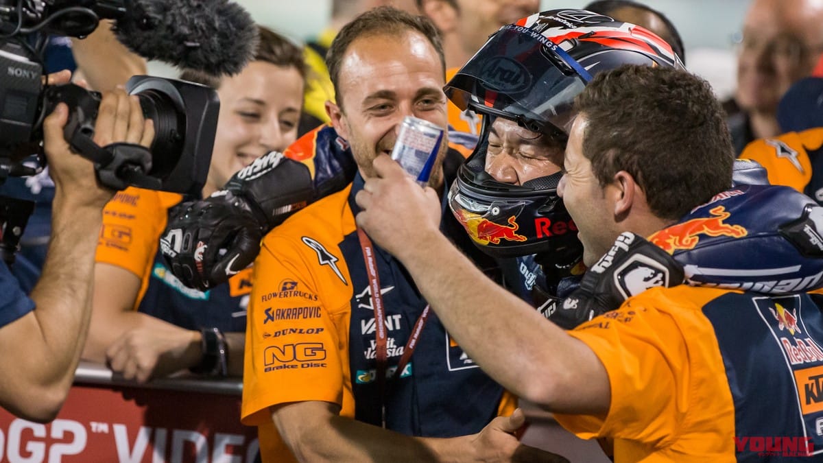 |モト2初優勝をセルフ解説! BS日テレのモトGP特別編で|開幕戦カタール