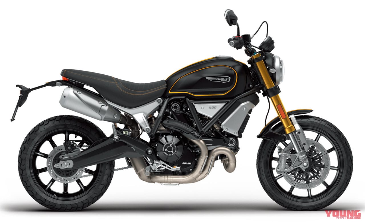 ドゥカティ スクランブラー 1100 スポーツ|’20新車バイク総覧〈大型ヘリテイジ|外国車#1/5〉ドゥカティ