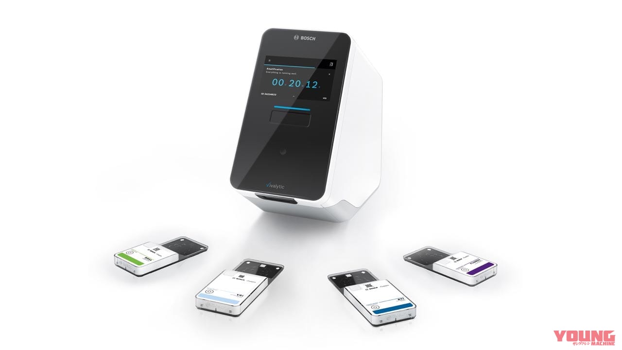 |バイクやクルマの電子部品で知られる独ボッシュが新型コロナ感染症の迅速検査システムを開発