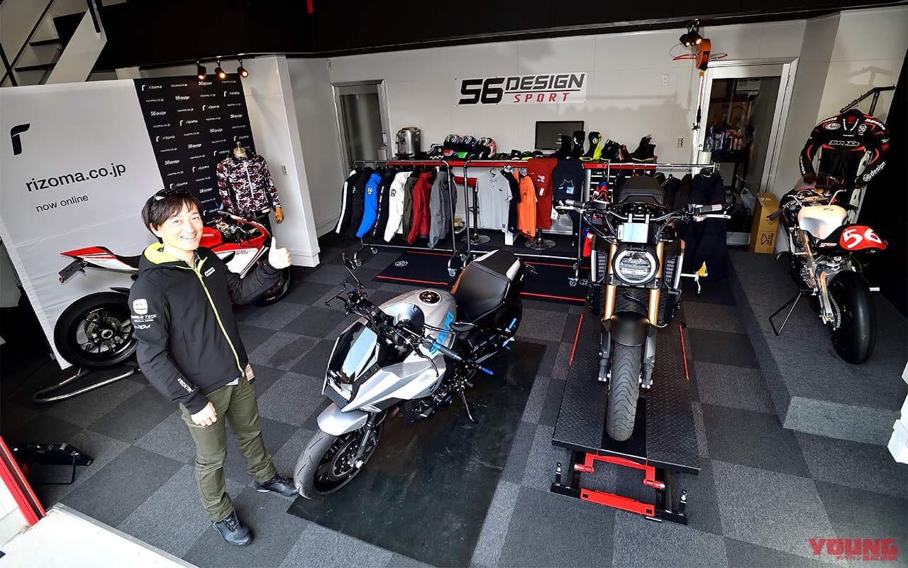 東金モーターサイクルショー by 56design|東金モーターサイクルショー!?開催レポート【56designが自社ガレージで披露】