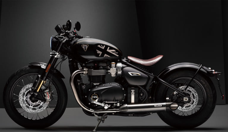トライアンフ ボンネビルボバー/ブラック/TFC|’20新車バイク総覧〈大型クルーザー|外国車〉トライアンフ BMW ドゥカティ