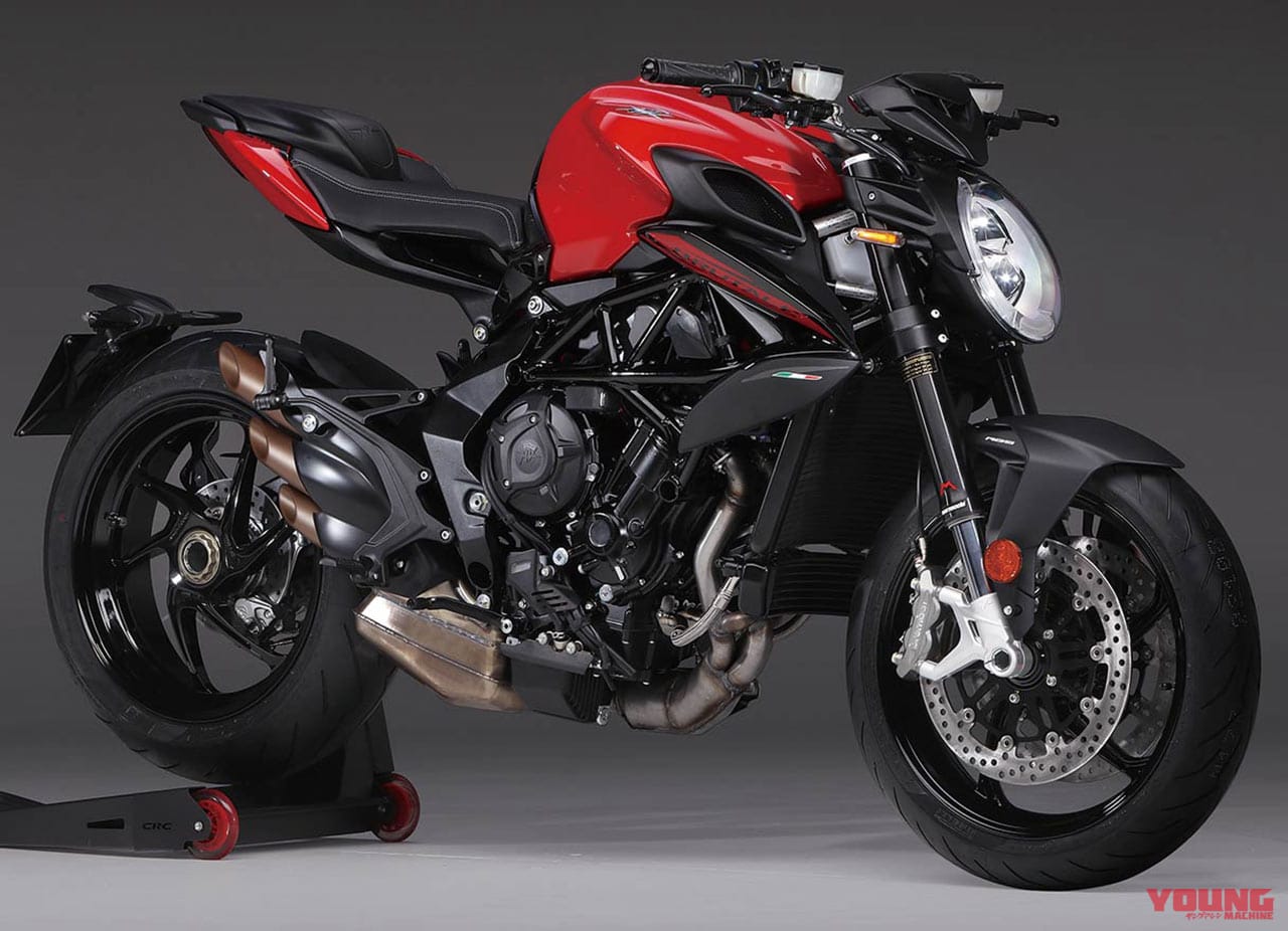 MV アグスタ ドラッグスター 800 RR|’20新車バイク総覧〈大型ハイパーネイキッド|外国車#2/3〉MVアグスタ、BMW