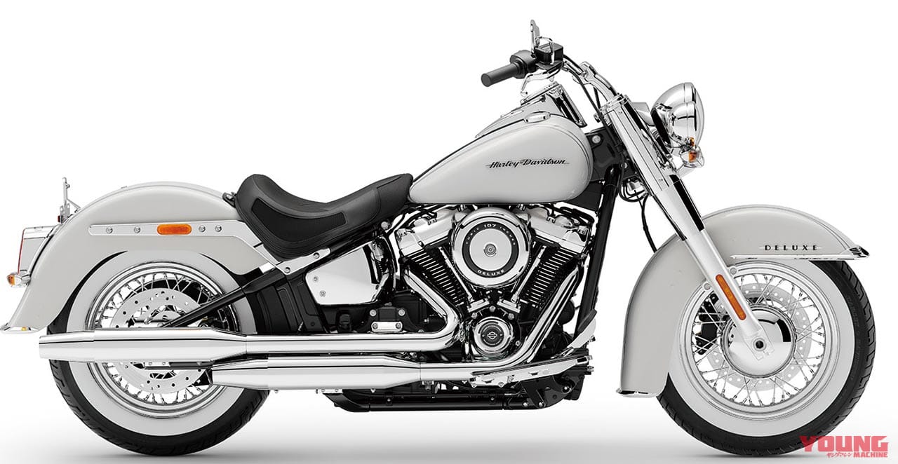 ハーレーダビッドソン デラックス|’20新車バイク総覧〈大型クルーザー|外国車〉ハーレーダビッドソン ソフテイル