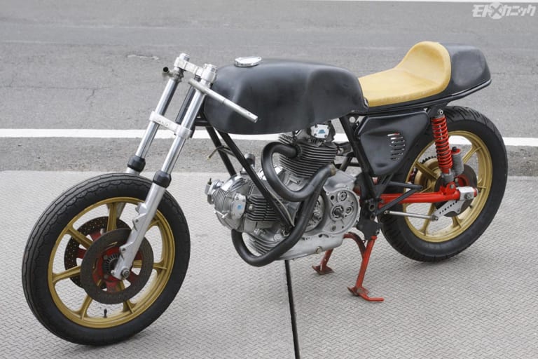 ドゥカティ750改888|輝きが消えたドゥカティ750純正ボラーニH型アルミリムをピカピカに【カーベック研磨】