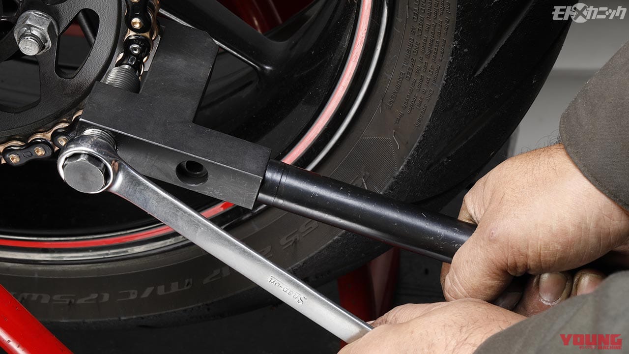 高品質チェーンだからこそ高機能工具でdiy交換 江沼チヱン Threed Webヤングマシン 最新バイク情報 高品質チェーンだからこそ高機能工具でdiy交換 江沼チヱン Threed Webヤングマシン 最新バイク情報