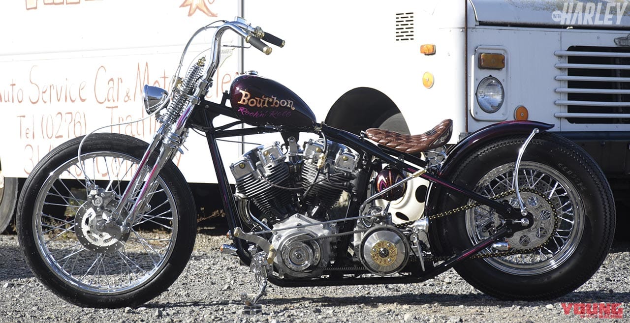 遠藤自動車ショベルリジットスプリンガー|こだわりのペイントを施したショベルリジットスプリンガー【ハーレーカスタムNEWS】