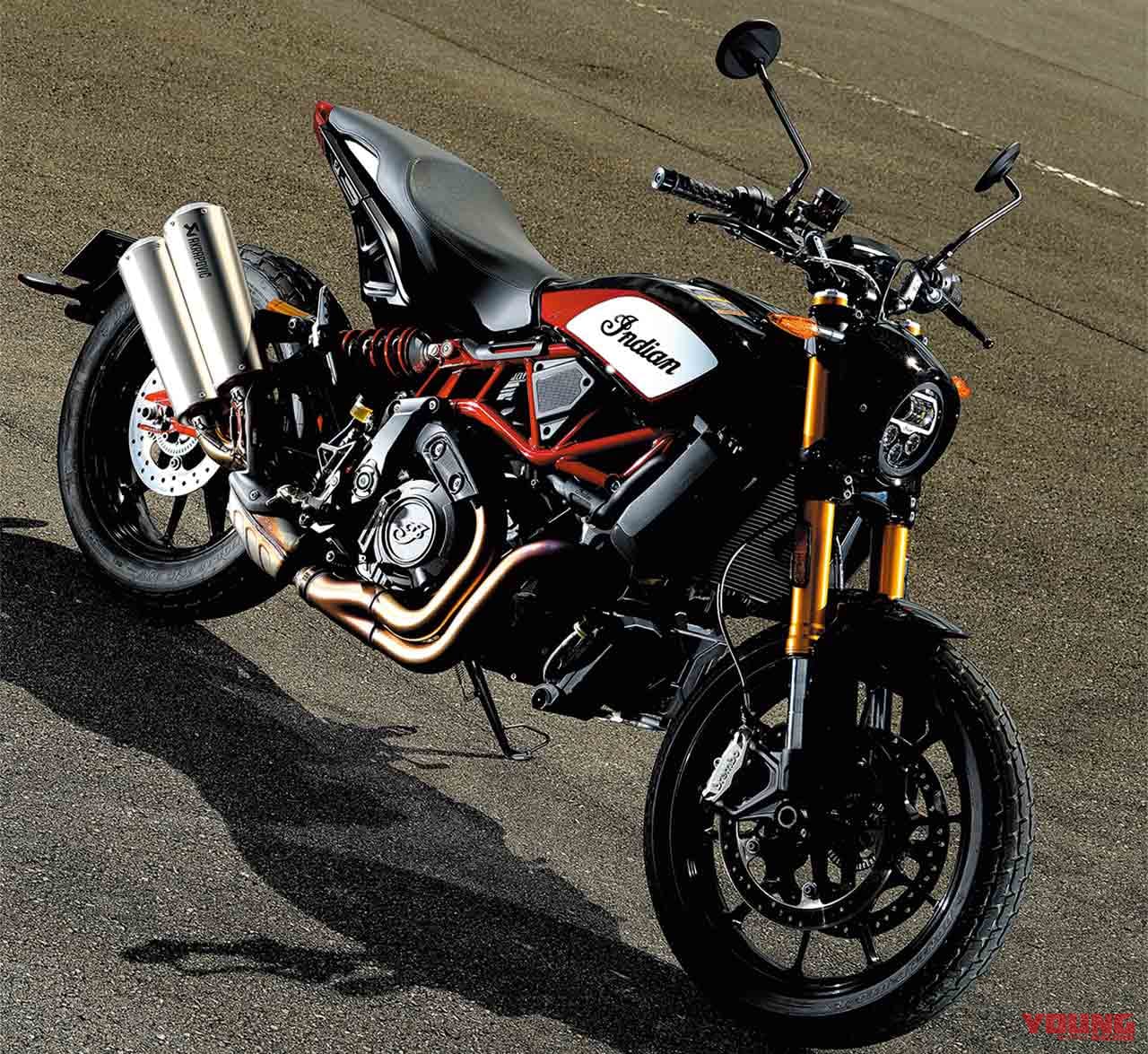 インディアン FTR1200S|’20新車バイク総覧〈大型ヘリテイジ|外国車#5/5〉BMW ハスクバーナ他