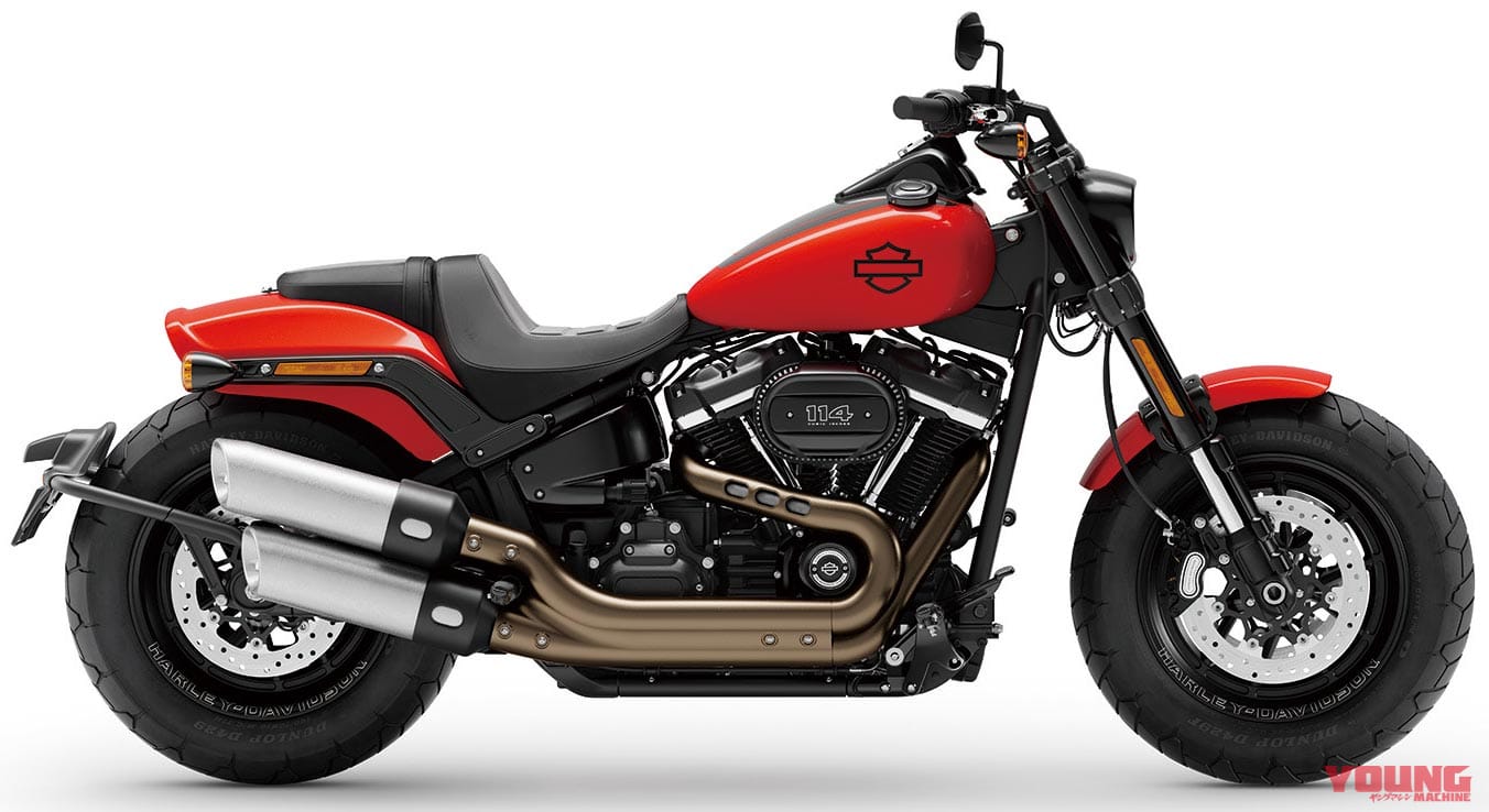 ハーレーダビッドソン ファットボブ114|’20新車バイク総覧〈大型クルーザー|外国車〉ハーレーダビッドソン ソフテイル