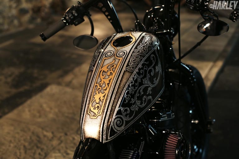 品番118＆キングサイズ44！ヴィンテージハーレー＆ショットボディW
