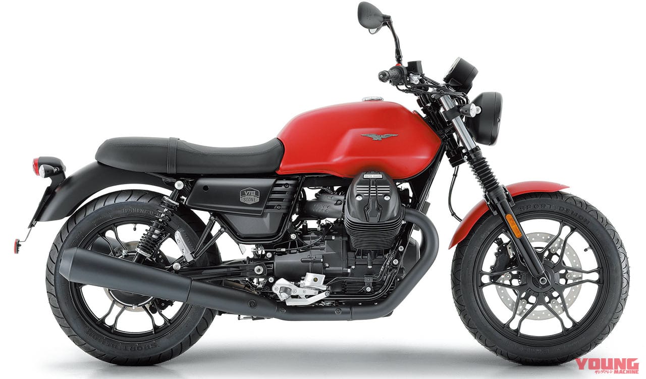 モトグッツィ V7 III ストーン|’20新車バイク総覧〈大型ヘリテイジ|外国車#2/5〉モトグッツィ