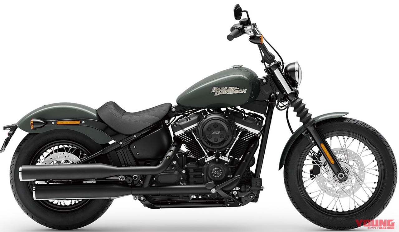 ハーレーダビッドソン ストリートボブ|’20新車バイク総覧〈大型クルーザー|外国車〉ハーレーダビッドソン ソフテイル