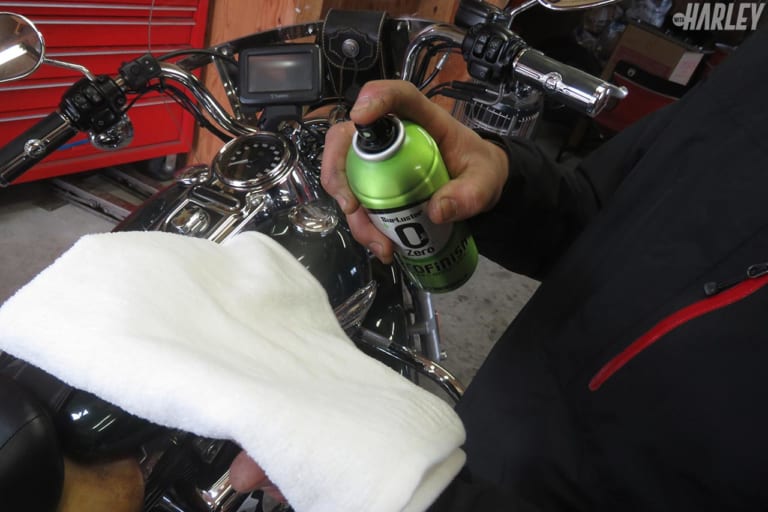 シュアラスター ゼロフィニッシュの使用手順|ハーレーの磨き手入れに手軽で効果GOOD【シュアラスター ゼロフィニッシュ】
